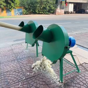 Máy Thái Chuối CỬA ĐỨNG SẮT. Thái Siêu Mịn - Cắt Chuối Nguyên Cây - Băm Cỏ Voi. Động Cơ 15kW Dây Đồng 100% .