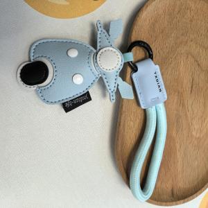 Lost Proof Cute Cartoon Luggage Tag Keychain Bag Charm Eye-Catching Travel Suitcase Tag Portable Travel Safety Product
