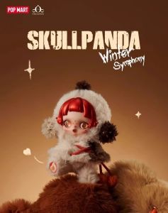 POPMART SKULLPANDA Winter Symphony Series SP Plush Doll Blind Box