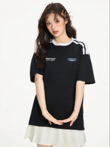 Gbiaior | Vintage Slim Fit Letter Print Womens T-Shirt