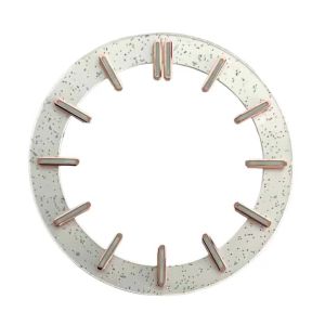 NH70 31.8MM Transparent Watch Dial for NH70 Movement Green Luminous Literal for NH35 Movement Dial Accessories