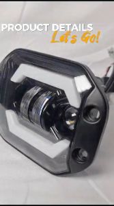 HEADLAMP DAYMAKER CARBON KLX CRF WR WR155 DEMEKER DAY MAKER KARBON HEAD LAMP LAMPU REFLEKTOR PNP