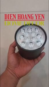 ĐÈN LON NỔI MẮT ẾCH 7W-12W. ÁNH SÁNG TRẮNG/VÀNG