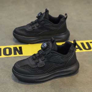 CHAODONG | Anti-Odor Black Childrens Running Shoes