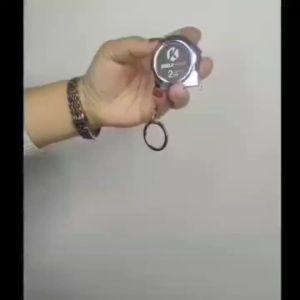 迷你盒尺迷你小卷尺随身可爱便携式家用钥匙扣尺子多功能礼品尺Mini box ruler mini tape ruler portable portable household key chain ruler multifunctional gift ruler