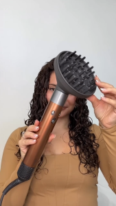 (Original ) Đầu khuếch tán nhiệt / Loa sấy tóc xoăn cho máy uốn tóc Dyson Airwrap / Màu xám mới 100% ✅