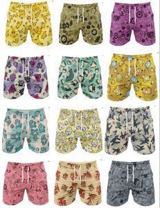 Summer Gear for Adult and Kids Trainers! Pokémon 3D All-Over Print Casual Sports Shorts Quick-Drying Breathable Beach Shorts