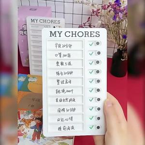 Kế Hoạch Hàng Tuần Cho Trẻ Em Bảng Ghi Giờ Quản Lý Thời Gian Hàng Ngày Đồ Dùng Tự Kỷ Luật Dành Cho Học Sinh Tiểu Học Sử Dụng Tại Nhà