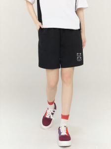 Gbiaior | Vintage Print Bear Sport Shorts Women Summer Casual Pants