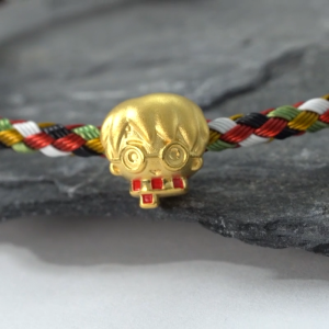 Chow Sang Sang 周生生 999 Gold Harry Potter Harry Potter Charm for Women & Men 92746C (Bracelet Not Included)