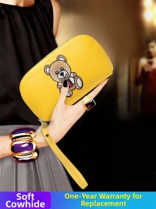 SIFULUN | Korean Style Genuine Leather Large Capacity Wallet