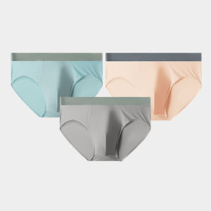 Miiow | Mens Ice Silk Underwear Summer Thin Quick Dry Breathable Comfortable No Butt Squeezing Triangle Shorts New Model 2025