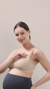 [CHÍNH HÃNG] MOOIMOM Áo Ngực Cho Mẹ Bầu Và Bé Bú Siêu Mềm Mại B93103