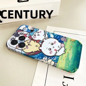 Ốp Điện Thoại iPhone 17/16/15/14/13/12/11 Pro Max C-Chiikawa Mermaid Island Bóng Mượt HD - Chống Xước Bền Chắc Thiết Kế Hoạt Hình