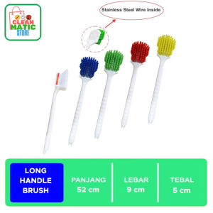 Clean Matic - Short Handle Brush Sikat Gagang Pendek - SHORT HYGIENE BRUSH