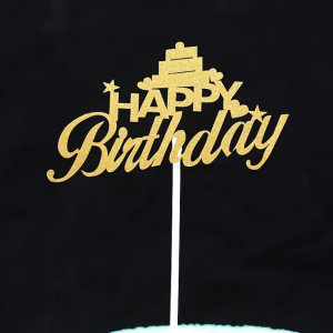 20 Pcs Birthday Themed Cake Decorations Holiday Party Decorations