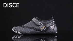DISCE Aquashoes For Men Quick Dry Beach Shoes Antiskid Outdoor Sports Shoes Women Breathable Sneakers Barefoot Upstream Water Footwear Swimming Hiking Sport Wading Sneakers Water Shoes