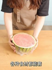 100 Pcs Disposable Food Cover Universal Dustproof Wrap Food Bag PE Fresh-Keeping Film Cover Disposable Plastic Food Wrap