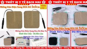 [HÀNG LOẠI 1] CẶP 02 MIẾNG DÁN ĐIỆN XUNG MÁY ĐIỆN CHÂM HOA ĐÀ SDZ-II SDZ-III [CẶP VUÔNG 5X5cm TO BẢN]