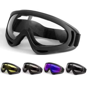 1Pc Winter Windproof Skiing Glasses Goggles Outdoor Sports Eyewear Glasses Ski Dustproof Cycling Lens Frame Sunglasses