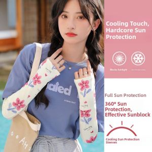JIFANPAUL | Stylish UV Protection Ice Sleeves for Women
