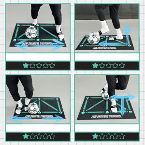 Football Training Mat Foldable Rug Dribbling Futbol Voetbal Training Mats Carpet Kids Soccer Indoor Equipment Durable Non Slip