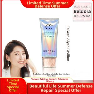 Beldora Moisturizing Sensation Sunscreen CC Cream 50+ Aurora CC Cream Womens Beauty Recommendation Taiwan Aiyan Gallery