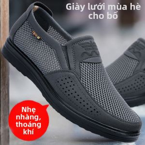 BURUIJING | Giày Vải Đế Mềm Không Trượt Nhẹ