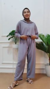 Setelan Wanita Savita Crinkle Airflow Premium