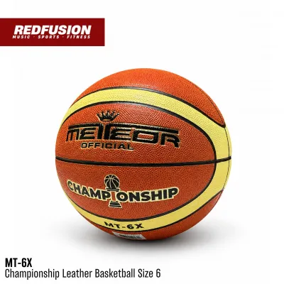 Meteor MT-6X Championship Leather Basketball Size 6