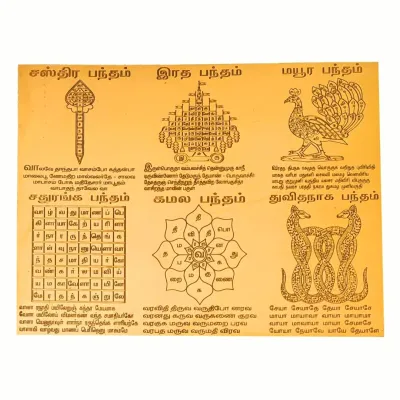 Sastra Bandham Yantra 6 in 1 Pamban Swamigal Yantra