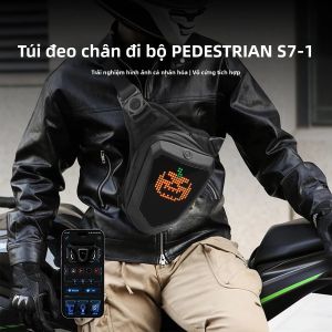 Túi Đeo Hông Túi Đeo Bụng Balo Nhỏ Gọn Thông Minh LED Dành Cho Xe Máy Xe Đạp Đi Chơi Ngoài Trời Đựng Điện Thoại