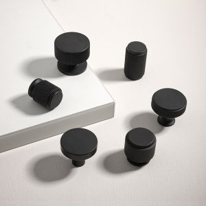 Modern Simple Drawer Small Knobs Multiple Furniture Cabinet Handles Golden Wardrobe Pulls Round Cupboard Door Knobs