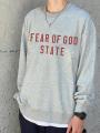 Pure Cotton Hoodie Unisex round Neck Hip Hop FOG Letter Print Streetwear Autumn Winter New Arrival Youth Fashion Long Sleeve Sweatshirt. 