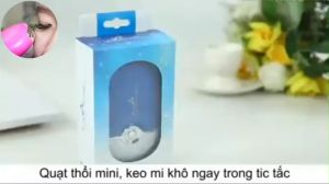 Phụ kiện quạt mi  Quạt sấy thổi khô keo khi nối mi tích điện