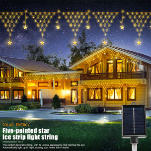 Solar Outdoor String Lights For Garden Holiday Party Christmas Bedroom Decoration Atmosphere lamp With 2m Lead Solar Led lamp