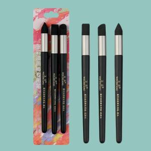 [J] 2/3Pcs Soft Sponge Mixing Stumps Oil Pastel Smudge Pen Multi Shape Tips For Artists Drawing Painting