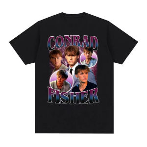 Sanrio | Team Conrad Conrad Fisher Cousins Beach Vintage T Shirt Men Women Fashion High Street T-shirts Cotton Casual Short Sleeve Tshirt