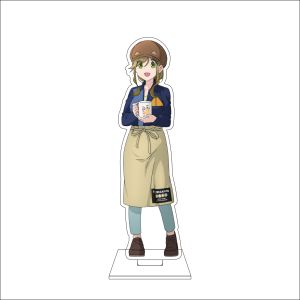 Bandai | 16CM Anime Laid-Back Camp Cosplay Acrylic Hình Đứng Rin Shima Chiaki Ohashi Nadeshiko Kagamihara Vật Trang Trí Quà Tặng Cho Người Hâm Mộ