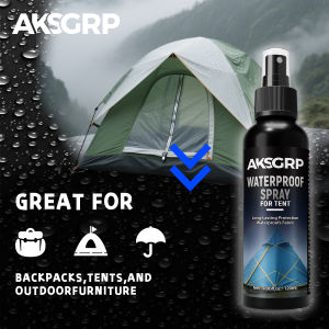 Nano-Coating Tent Waterproof Spray - Superhydrophobic Rain Repellent for Shoes Tents & Outdoor Gear Nano Raincoat Technology
