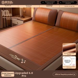 Natural Bamboo Ice Silk Cooling Mattress Foldable