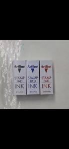 Artline Stamp Pad Ink ESA-2N - 50ml -(Black/Blue/Red)