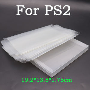 2-10pcs transparent plastic PET game box FOR N64 GB GBA GBC SNES NES switch suitable for PS2 PS3 PS4 PS5 protectivecover