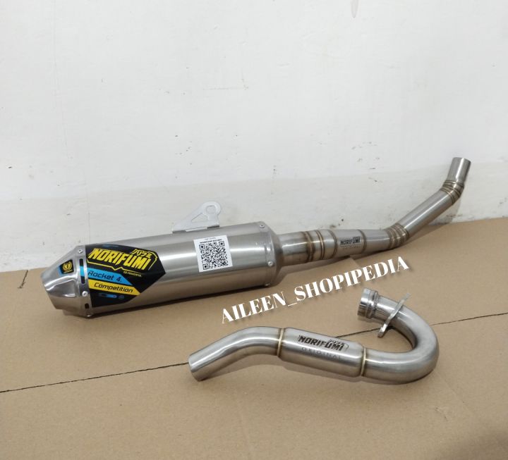TERLARIS%20KNALPOT%20RACING%20CRF%20150%20KLX%20150%20BF%20DTRACKER%20150%20WR155%20SUPERMOTO%20NORIFUMI%20ROCKET%204%20KOMPETISI%20-%20Image%207