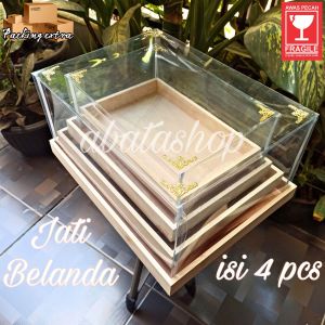 Kotak Baki hantaran JATI BELANDA kotak seserahan pernikahan