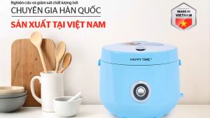 Nồi Cơm Điện 1.2L Sunhouse Happy Time HTD8522G - Hàng Chính Hãng