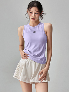 Áo Tập Yoga Không Tay ALOACTIVE Dành Cho Nữ Quần Áo Thể Thao Chạy Bộ Nhanh Khô Co Giãn Ôm Vừa Vặn Thoáng Khí Thường Ngày