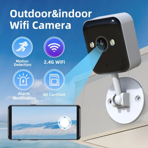 Intelligent Camera A6M 2K+5MP/Night Vision/360 ° Horizontal Field Of View/Motion Detection/Automatic Cruise Control