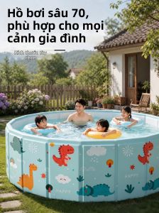 CHEORLIAN | Bể Bơi Trẻ Em Gập Được