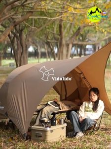Vidalido Floating Tent - ตำแหน่งเต็นท์พกพา สำหรับการดึงการดูแลหัวข้อ เดินป่า เดินทาง ขนาดกะทัดรัด สินค้าส่งจากไทย